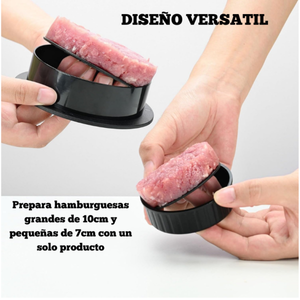 Prensa Para Hamburguesas 3 en 1