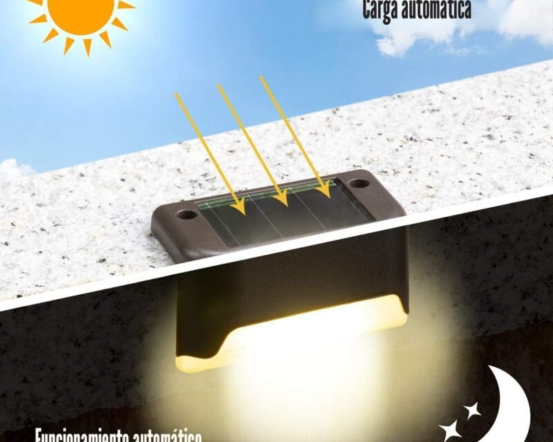 Luz Solar para Exteriores