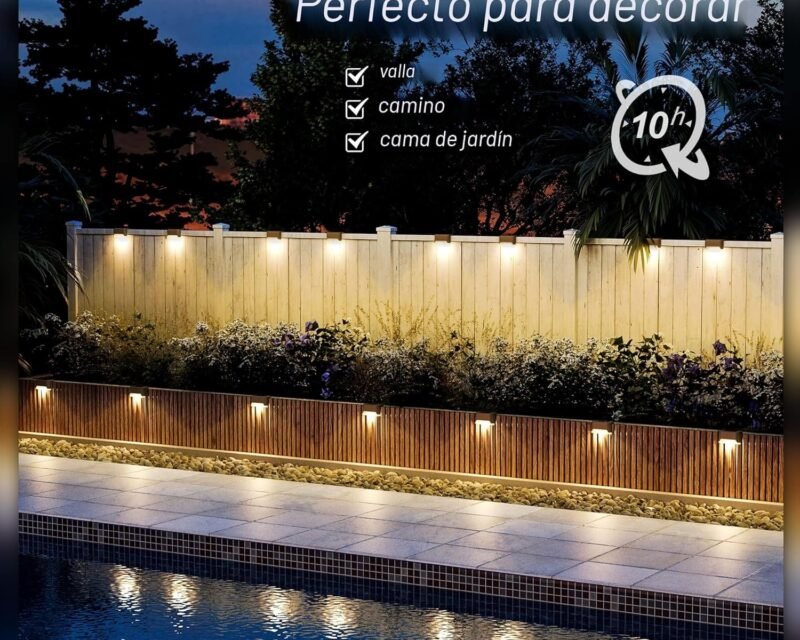 Luz Solar para Exteriores