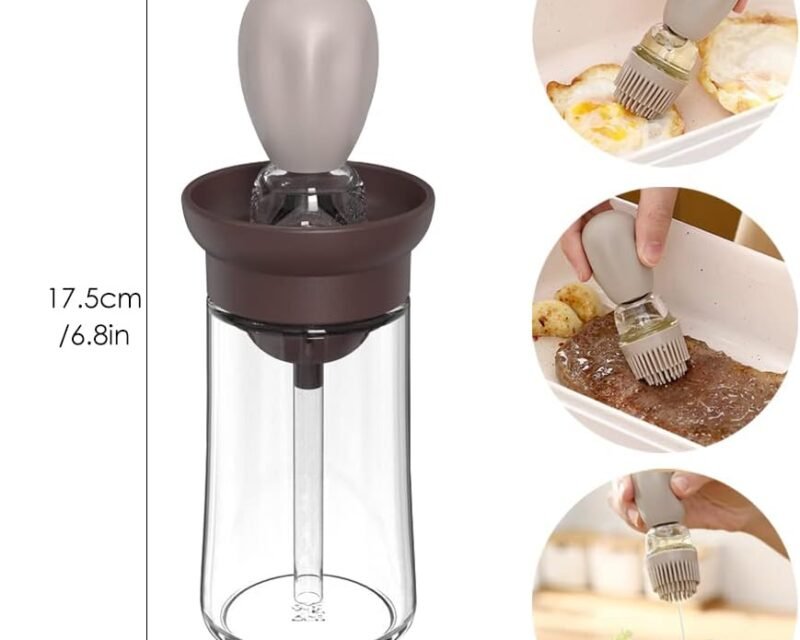 Aceitero dosificador 2 en 1 - Botella 180ml