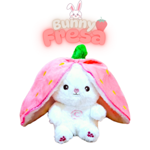 Conejito que Respira - Bunny Fresa - Bunny Zanahoria 25cm