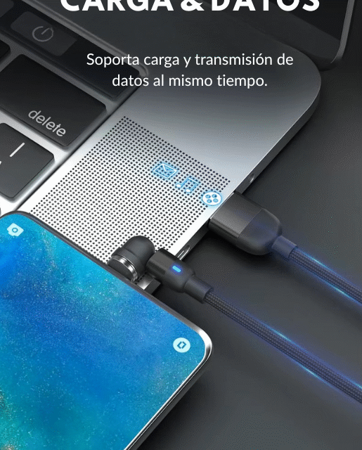 Promo pack Cable Magnético 3 en 1 - Vólteo