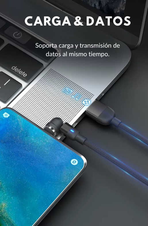 Carga y datos Promo pack Cable Magnético 3 en 1 - Vólteo