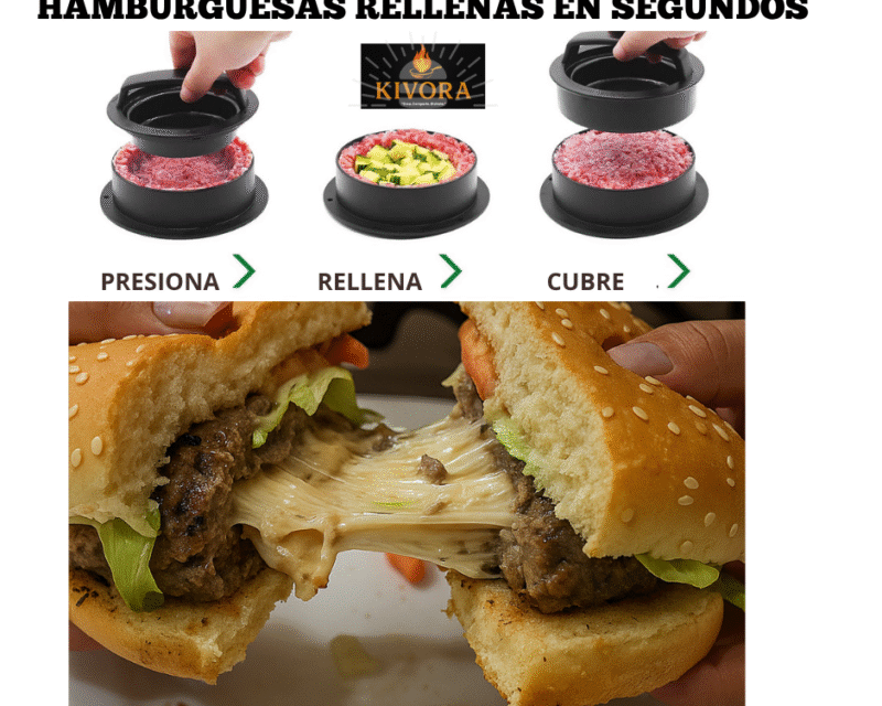 Kit Hamburguesero KIVORA