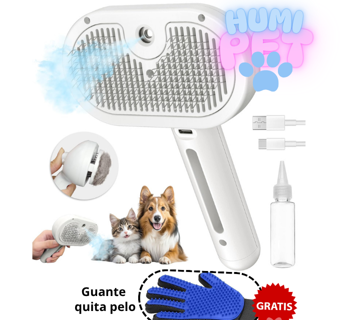 Cepillo de Vapor para Mascotas - HumiPet
