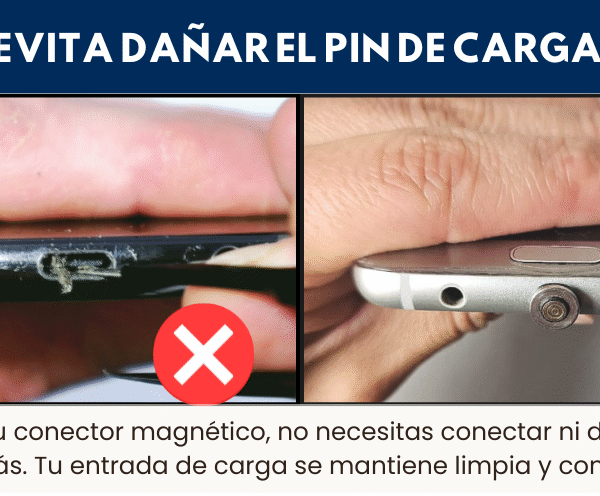 evita dañara el pin de carga - Volteo Mag Promo pack Cable Magnético 3 en 1 - Vólteo