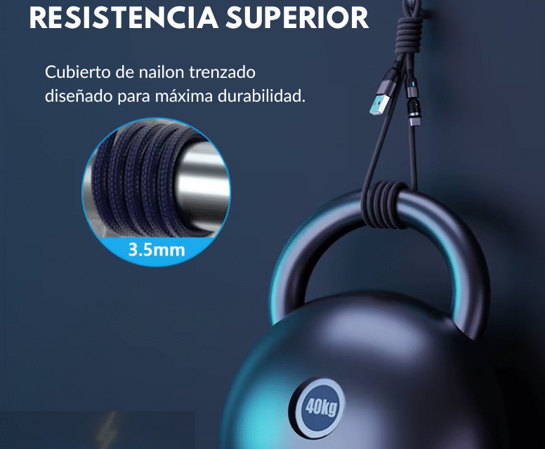 Promo pack Cable Magnético 3 en 1 - Vólteo